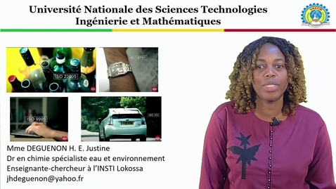 Thumbnail for Vidéo de présentation du cours de Contrôle de qualité de Dr DEGUENON Justine