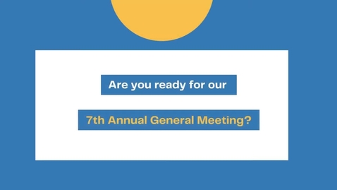 Thumbnail for 2020 Annual General Meeting video promo