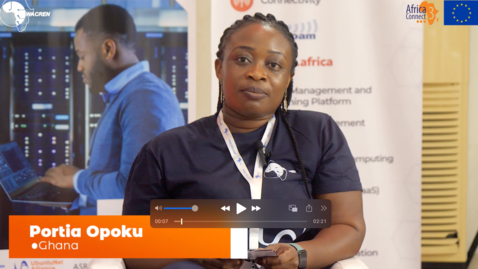 Thumbnail for Women-In-WACREN 2024 - Interview with Portia Opoku (Ghana)  🇬🇭
