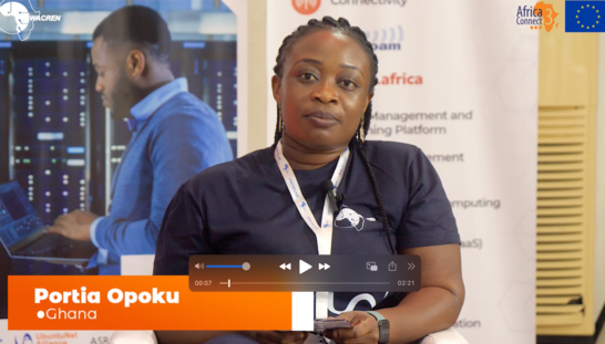 Women-In-WACREN 2024 - Interview with Portia Opoku (Ghana)  🇬🇭