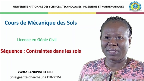 Thumbnail for Introduction aux Contraintes dans les sols