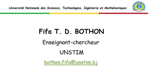 Thumbnail for Présentation du cours sur la nomenclature  des composés inorganiques