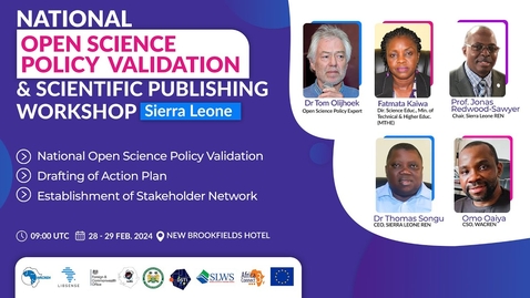 Thumbnail for Sierra Leone Open Science Validation Workshop
