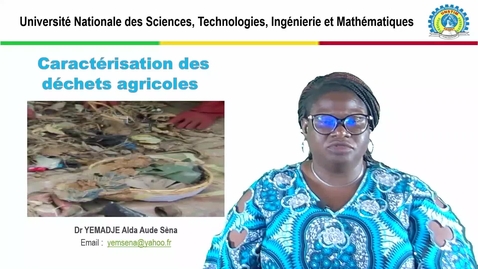 Thumbnail for Cours de Gestion des déchets: Caractérisation des déchets agricoles