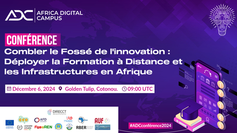 Thumbnail for Conférence de Clôture du Africa Digital Campus
