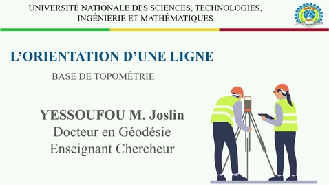Thumbnail for Orientation d'une ligne