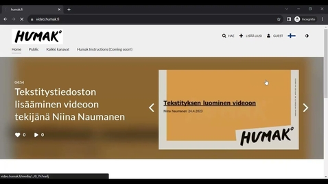 Thumbnail for Kirjautuminen Holviin