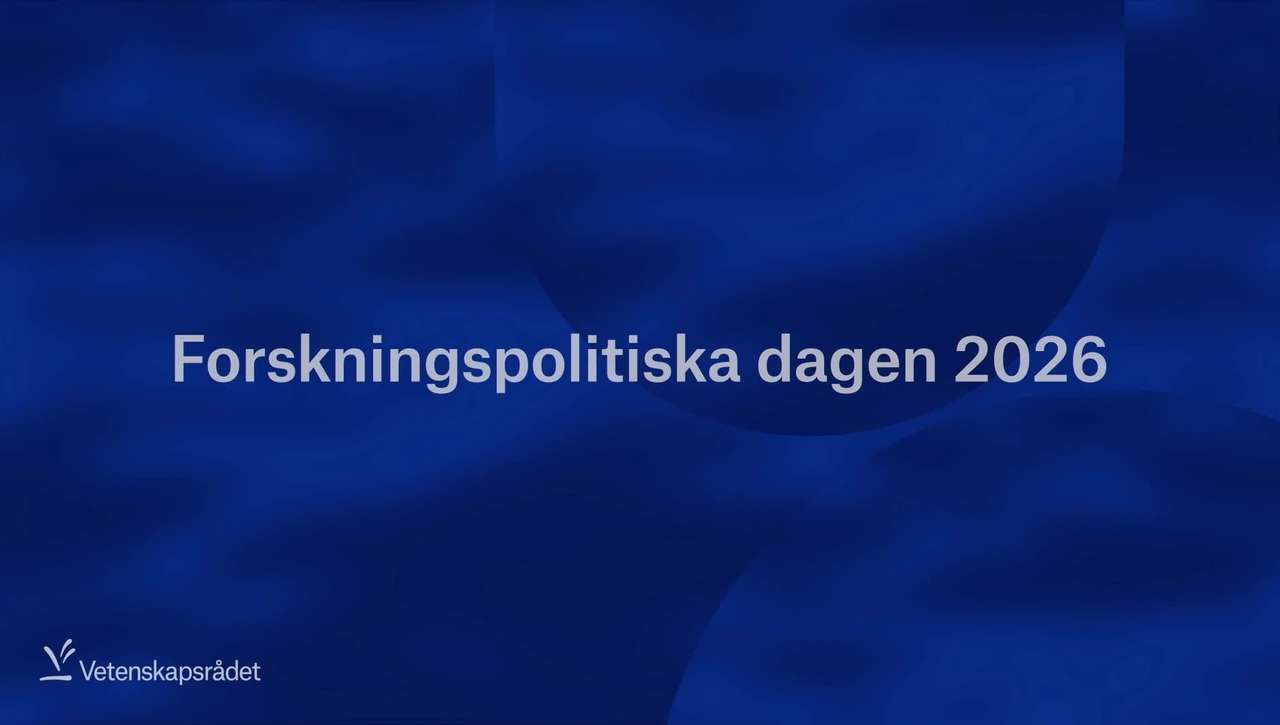 Forskningspolitiska dagen 2026: Inledning