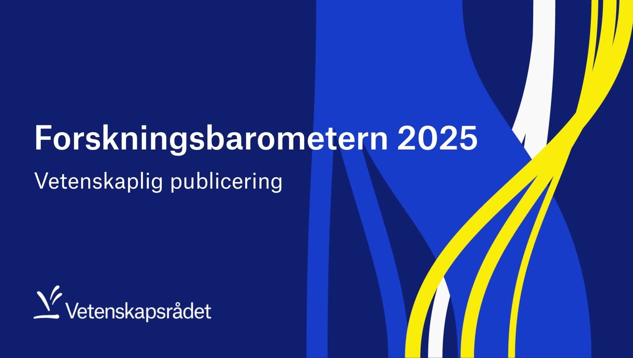 Forskningsbaromtern 2025: Vetenskaplig publicering
