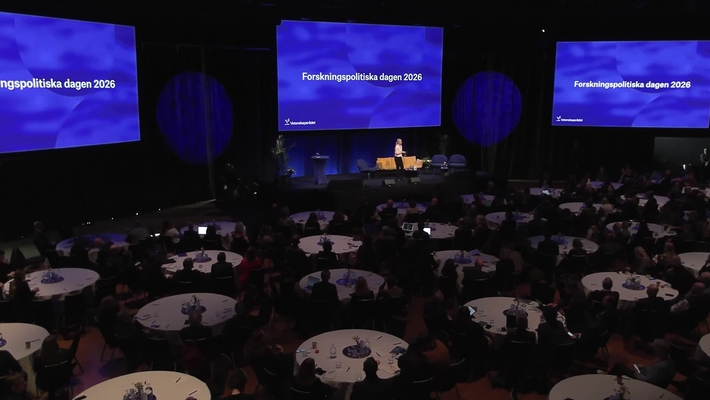 Forskningspolitiska dagen 2026: Hur kan forskningen i Sverige och EU bidra till ett öppet och robust samhälle?