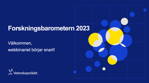 Thumbnail for Forskningsbarometern 2023