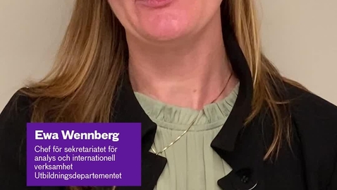 Thumbnail for College of Europe Ewa Wennberg