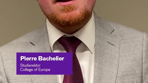 Thumbnail for College of Europe Pierre Bachelier