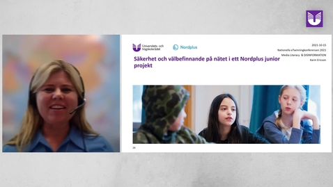 Thumbnail for Säkerhet och välbefinnande på nätet
