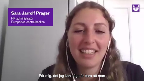 Thumbnail for Varför en EU-karriär? Sara Jarrolf Prager  