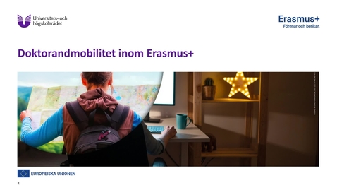 Thumbnail for Doktorandmobilitet inom Erasmus+