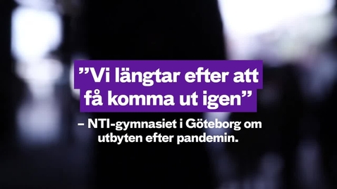 Thumbnail for Vi längtar efter att få komma ut igen