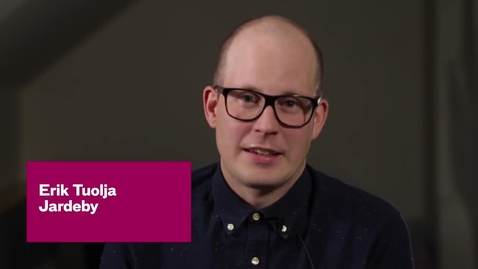 Thumbnail for Erik om sitt hjärtespråk lulesamiska (julevsámegiella) – textad på svenska