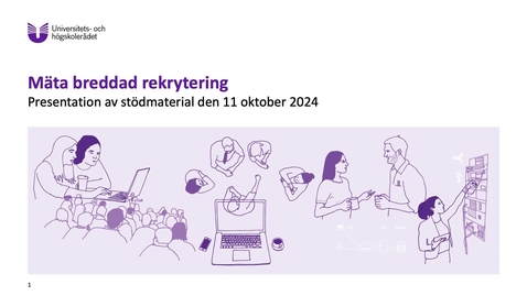 Thumbnail for Mäta breddad rekrytering