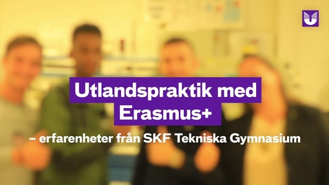 Thumbnail for Utlandspraktik med Erasmus+