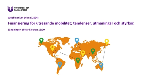 Thumbnail for Finansiering för utresande mobilitet