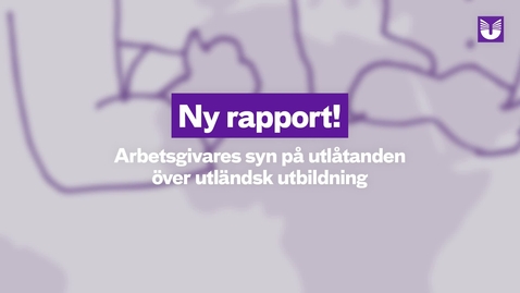 Thumbnail for Arbetsgivares syn på utlåtanden över utländsk utbildning